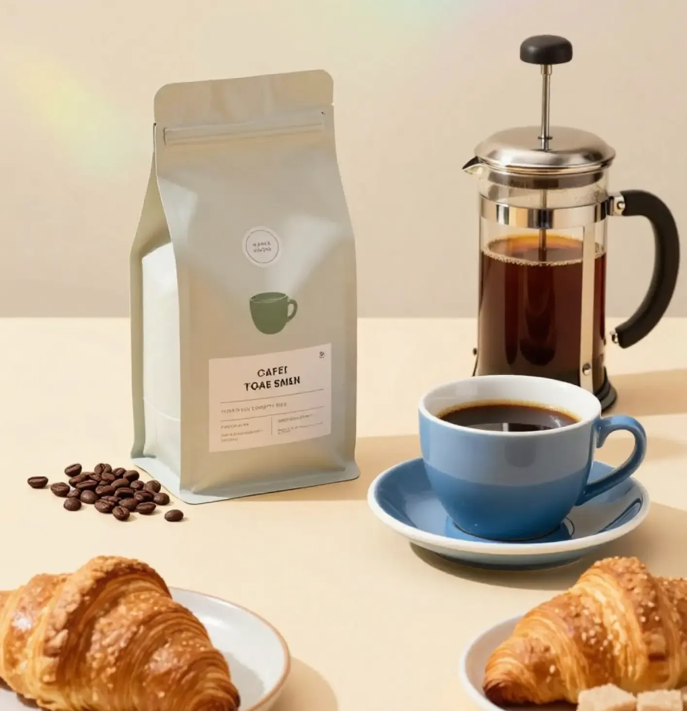 Shopify website design for coffee brands