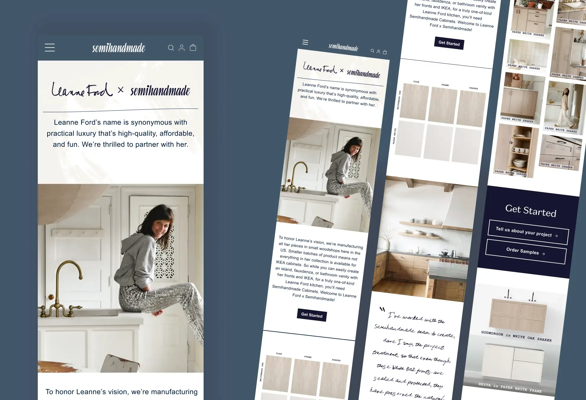 Click to see image: Semihandmade mobile views